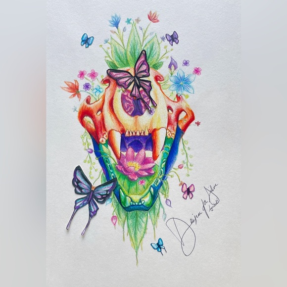 Small artist selling one-of-a-kind Artwork (on Etsy & Square) - Picture 7 of 9